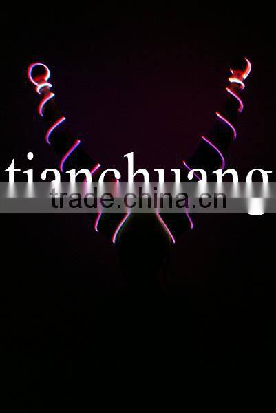 Deer Head Decoration / Flashing Christmas Decorations / Head Ornaments