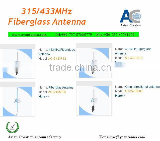 433Mhz Fiberglass omni outdoor Antenna 12dBi