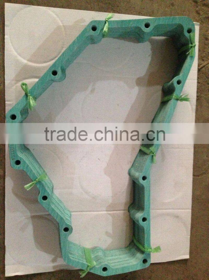 Diesel engine parts oil cooler cover gasket