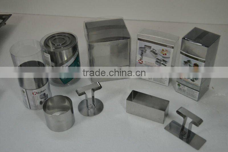 stainless steel squeare shape cake ring