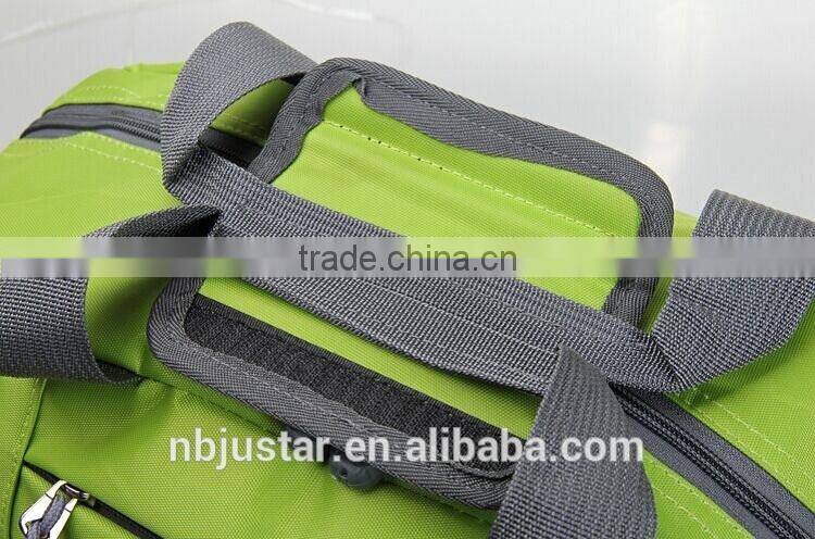 Cheap Good Quality Polyester Foldable Luggage Bag / Portable Fancy Travel Duffel Luaage Bag