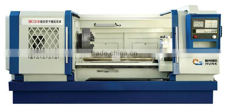 QK1319 High Quality CNC Pipe Threading Lathe Machine Oil Country Pipe Turning Lathe