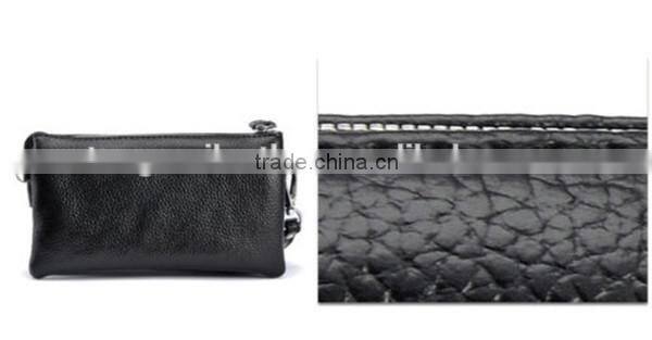 Women Leather Clutch Bag Stone Pattern Zipper Bag Cowhide Messenger fashion bags ladies handbags