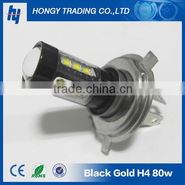 Black-top h4 80w osram led chip fog lights