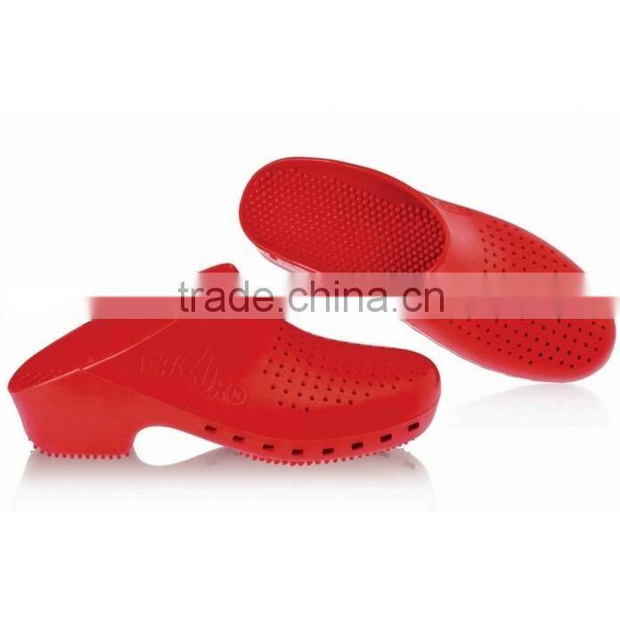 2016 popular hot sale good price solid color soft eva colorful heel garden shoes waterproof