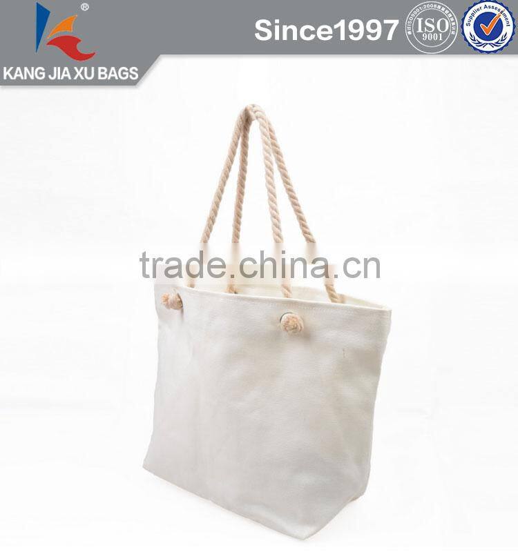 Luxury Full Color Print Canvas Beach Bag Durable and Waterproof