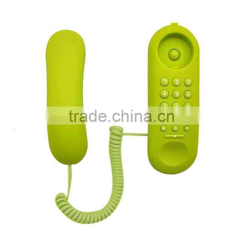Colorful wall mount very slim phone for sale