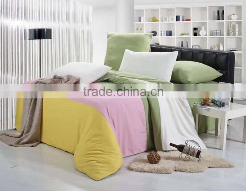 Hot selling china wholesaler solid color quilt/duvet cover