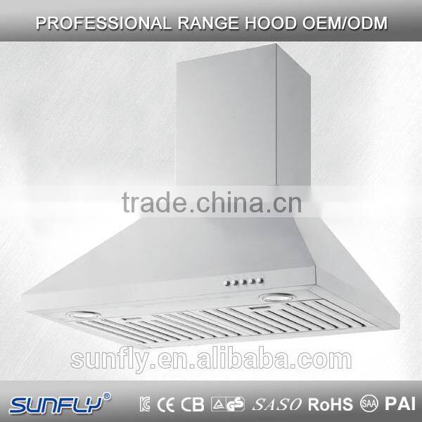 chinese kitchen hood prices with CE&RoHS LOH8203-6025 BF(600mm)