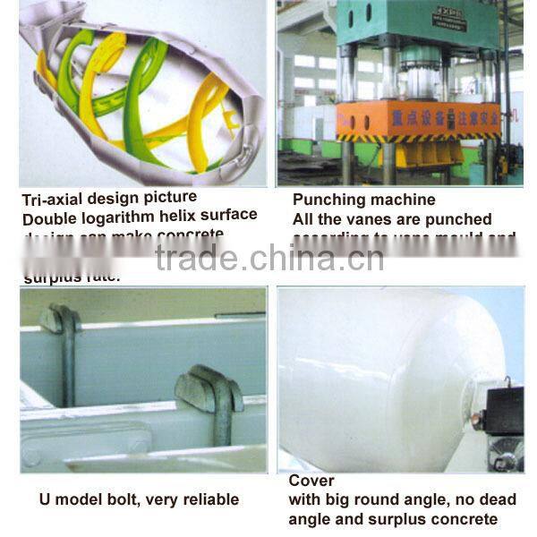 2015 New Designed High Efficiency Concrete Mixer Truck HDT5257GJB (8336) on Sale