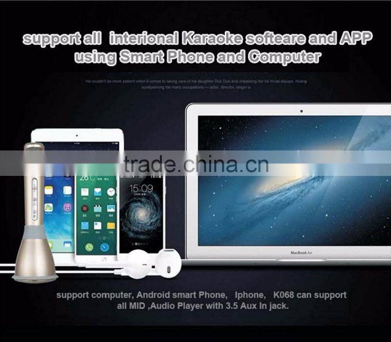 oem wireless ktv microphone handheld wireless singing microphone