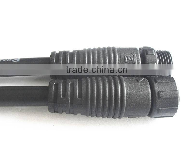 4 pin outdoor male female plastic waterproof connector