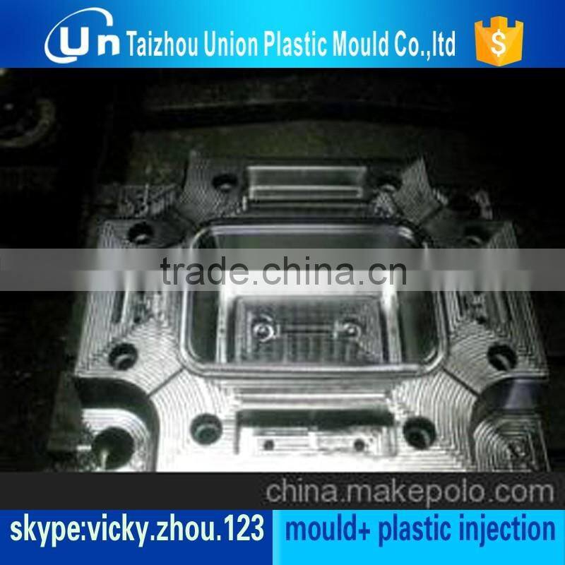 thin wall plastic injection round container box mould