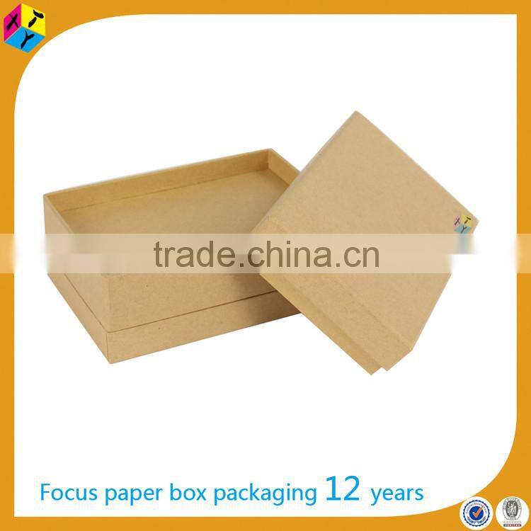 recycled brown kraft paper storage cardboard boxes