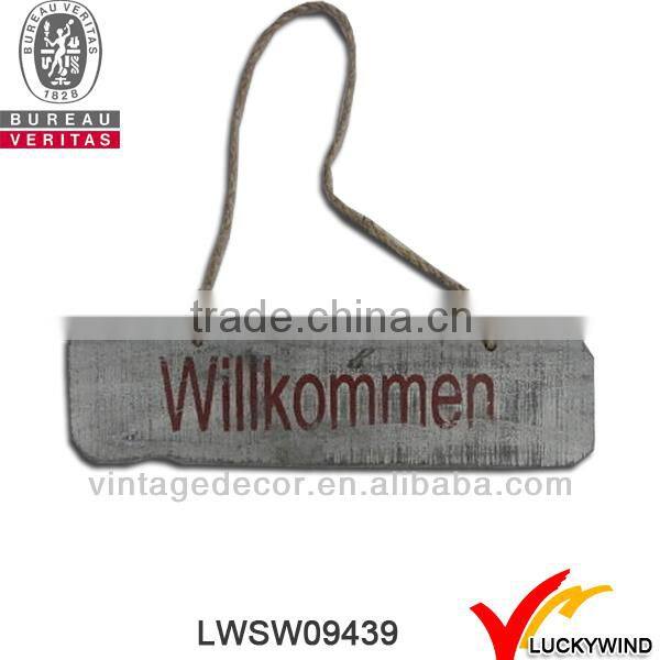 wood vintage custom board design door sign