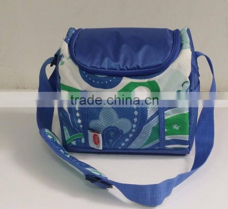 Fashion Korean Small drawstring tote cooler bag lunch bag