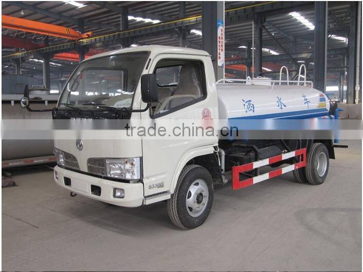 mobile dongfeng Watering truck sprinkling spayer truck lhd or rhd dongfeng 5000L water tank truck