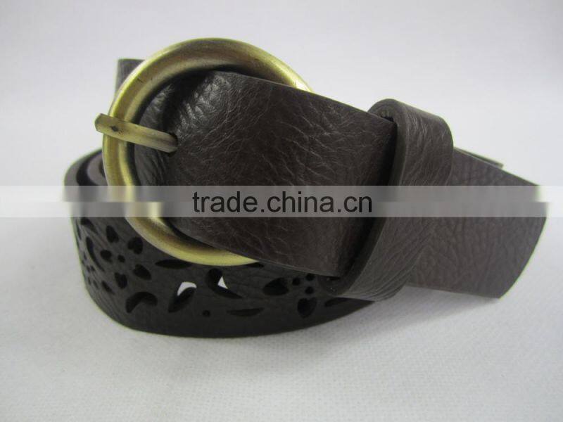 fashion women pu leather belt for women