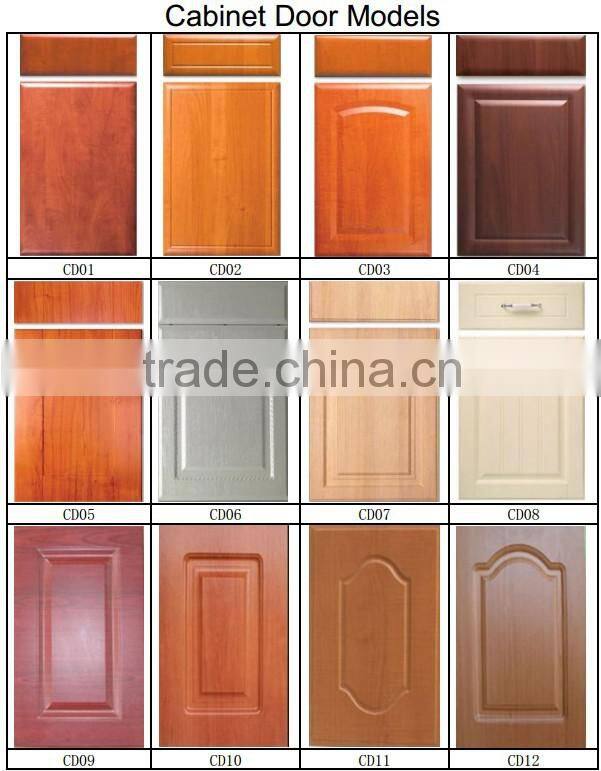 White PVC MDF Cabinet Door