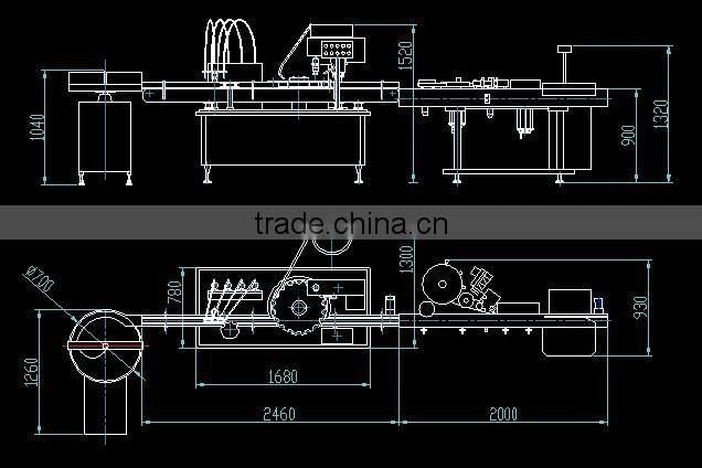 Automatic yogurt cup filling sealer machine