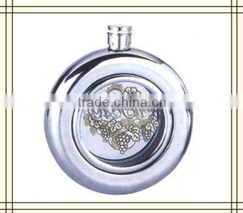 totally skin-wrapped series1OZmini stainless steel hip flask