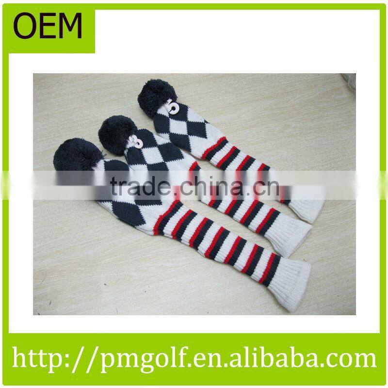 Custom Knitted Golf Club Head Covers