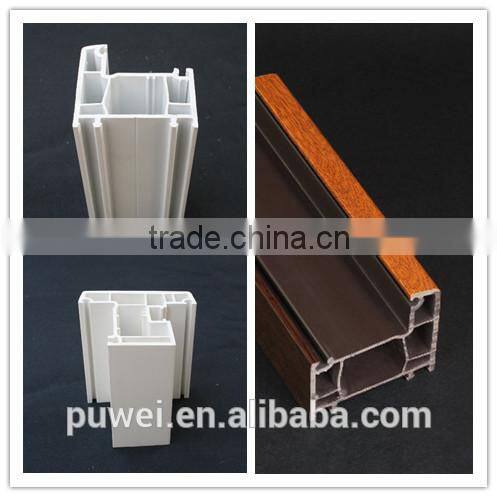 88 white PVC profile for plastic window and door