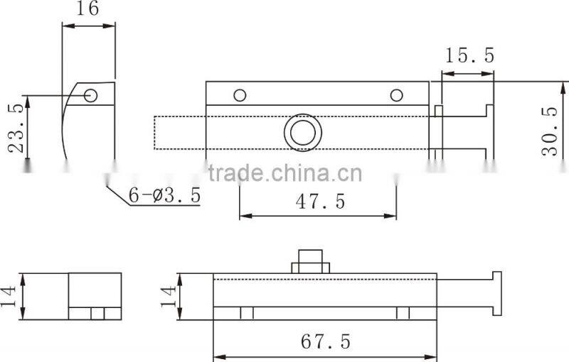 good sale and safety door and widow zinc alloy locking pins