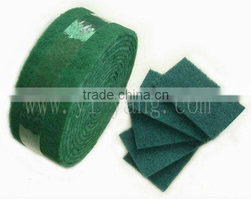 abrasive cleaning scouring pad