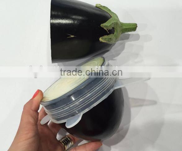 Reusable Silicone Stretch Lids Cover Wrap for Mugs And Bowls