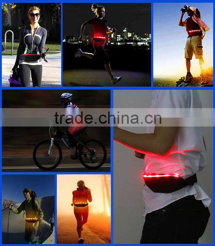 2016 New TPU Waist Pack With LED Lights