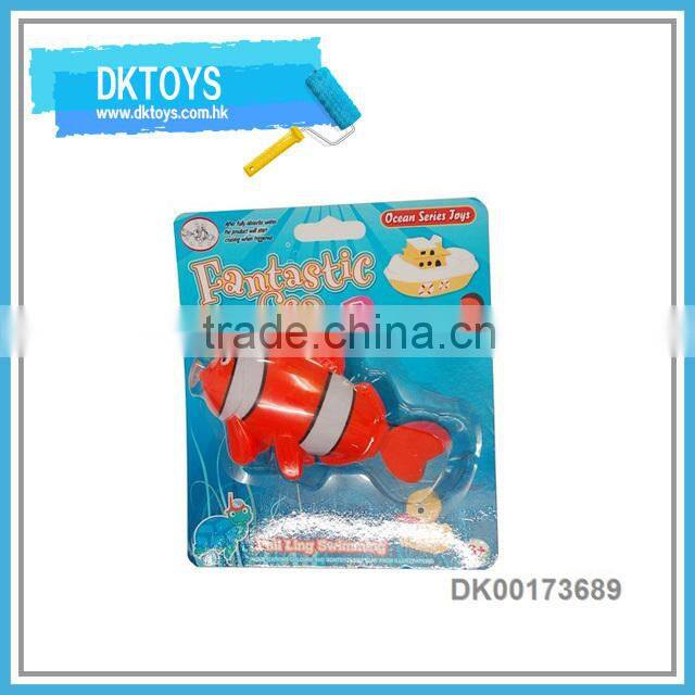 Pull String Plastic Toy Swimming Shark Funny Pull Line Toy