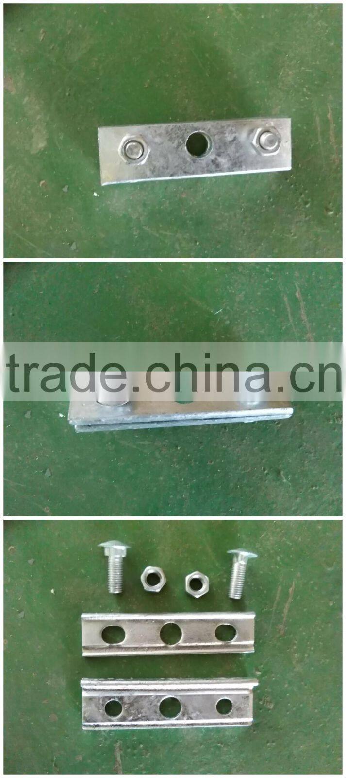 Suspension clamp with 2 bolts / Electric power cable clamp