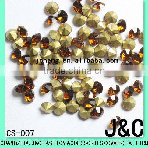 light colorado topaz A grade loose rhinestone