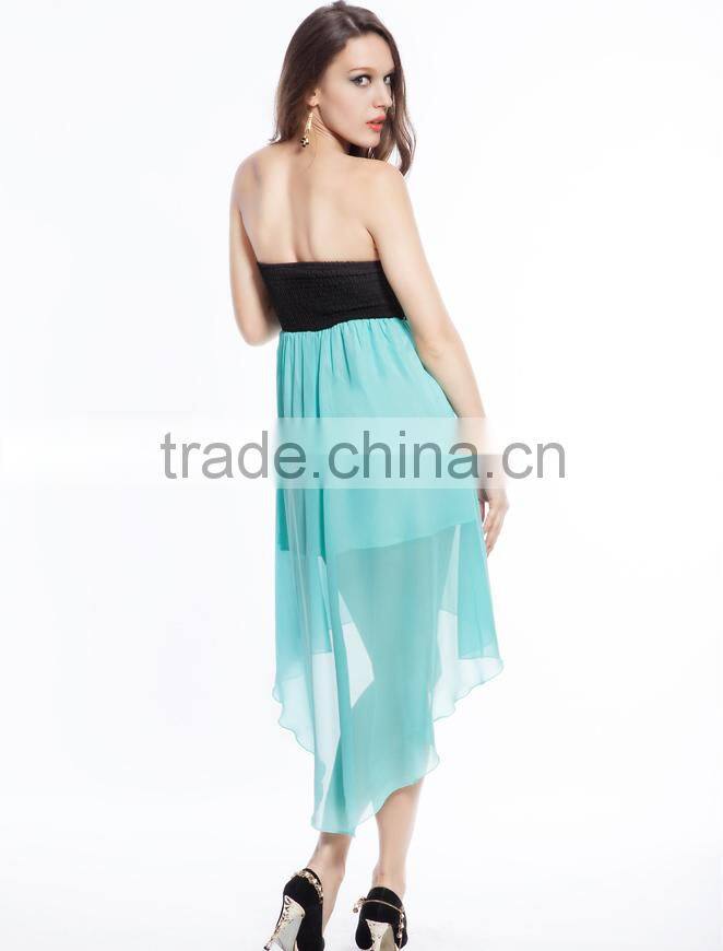 Fabulous design short style off-shoulder sky blue cocktail dresses