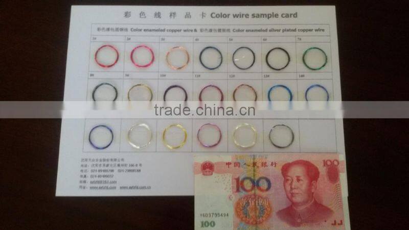 Red copper jewelry wire rose