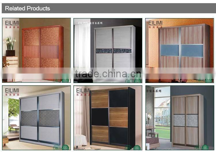 Environmental friendly E1 Dimensional Stability Storage Wardrobe