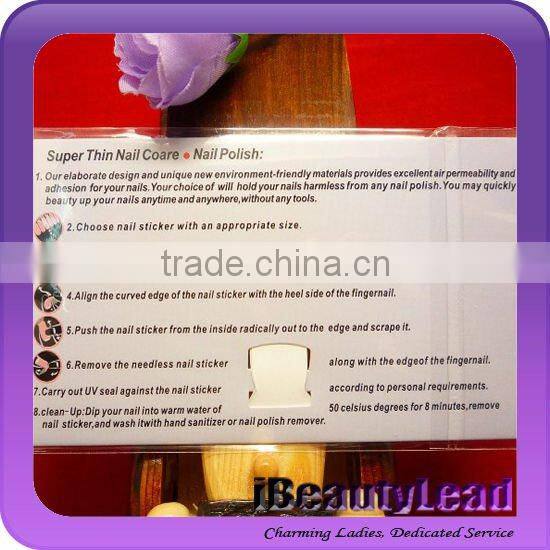 DIY beautiful nail art patch