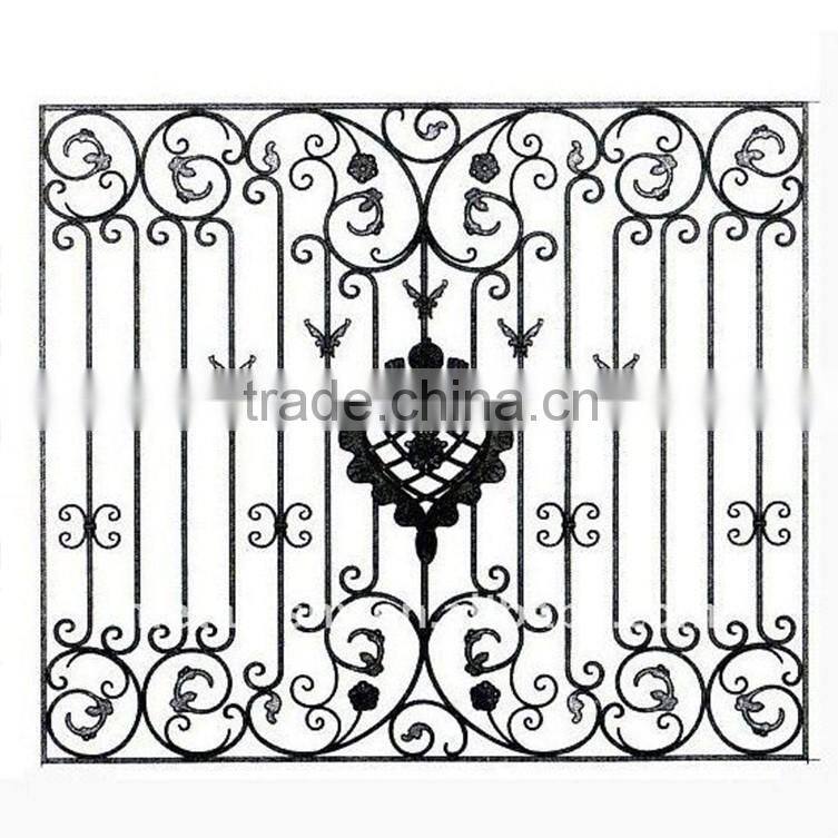 wrought iron decorative fence
