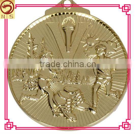 cheap swimming medal with ribbon