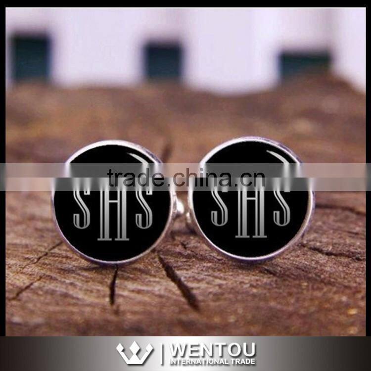 Personalized Custom Wedding Monogram Cufflinks