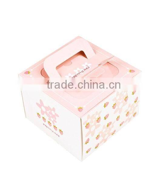 Birthday cake paper box of good quality food box