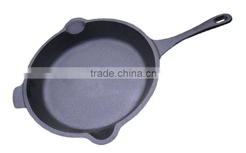 Enamel cheap round frying pan