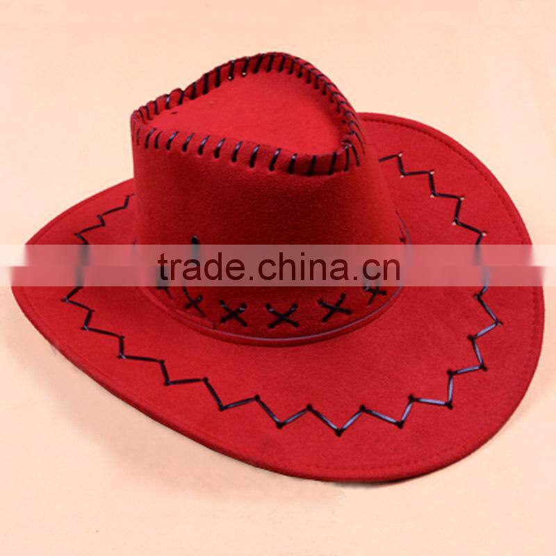 New 2015 Summer Spring Sun Hat Cowboy Hat Men and Women Outdoor Caps Fashion Cowboy 4 Colors