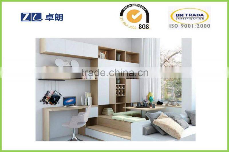 Lifting column for tatami with height adjustable