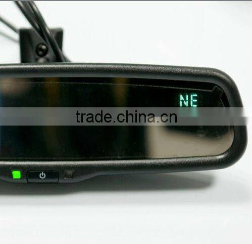 special auto dimming mirror of comapss/temperature display