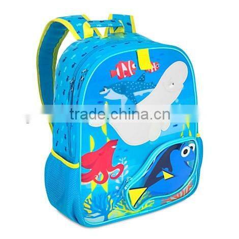 Wholesale Novelty backpack bag school Exterior Dory-shaped school bag(YX-Z087)