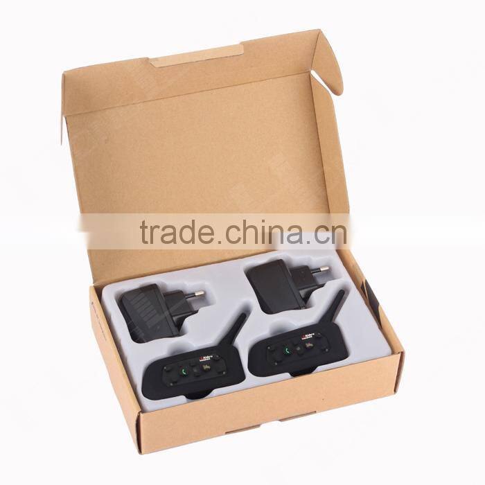 SZwinzon V6 1200M Helmet Bluetooth Heads Intercom/Interphone Headset for Motorcycle/Bicycle Connects upto 6 Riders