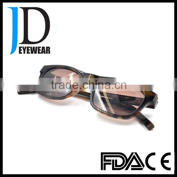 discount eyewear brown tortoise slim square sunglasses with brand lenses