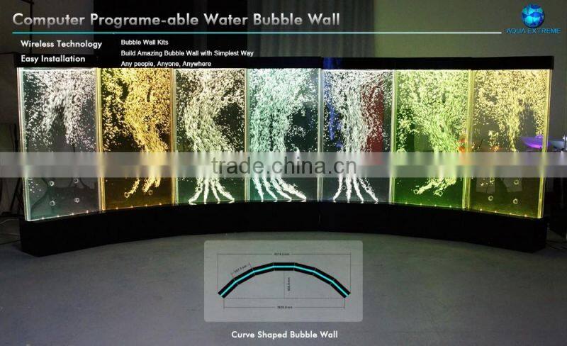 Digital Control bubble wall water panel LED